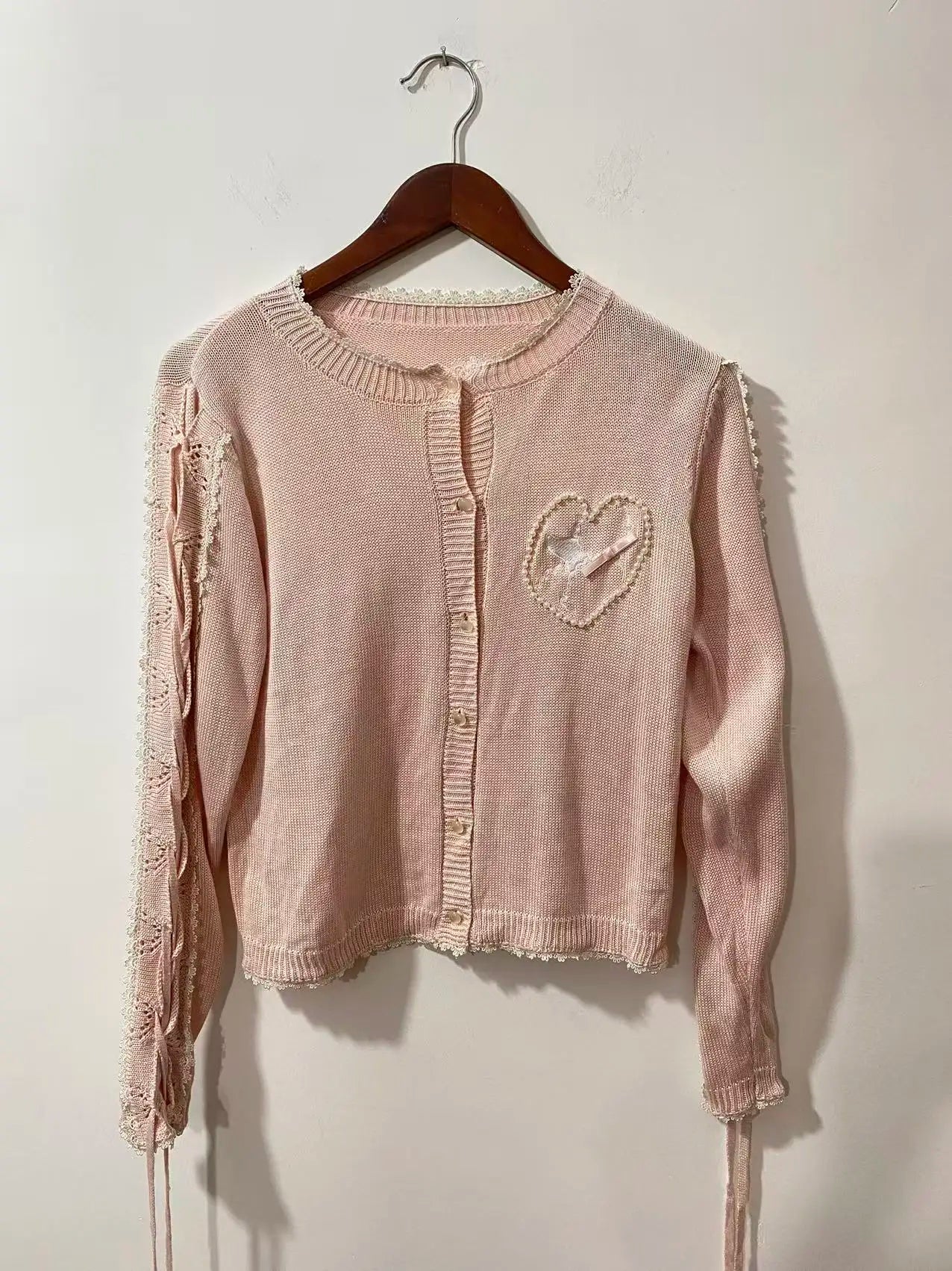 Knitted Long Sleeve Cardigan Sweater
