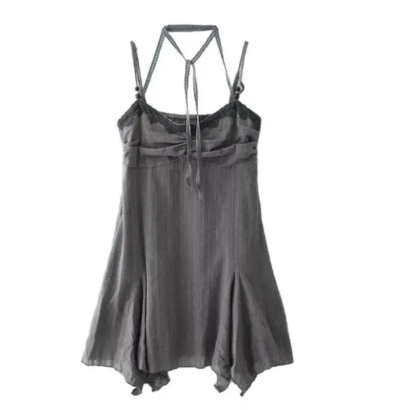 Vintage Strap Chiffon Dress