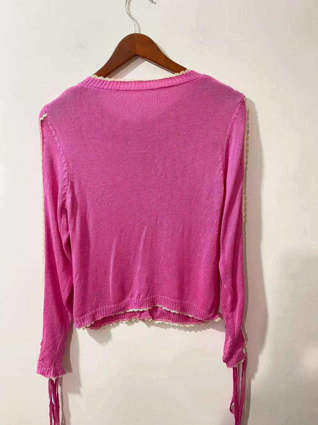Knitted Long Sleeve Cardigan Sweater