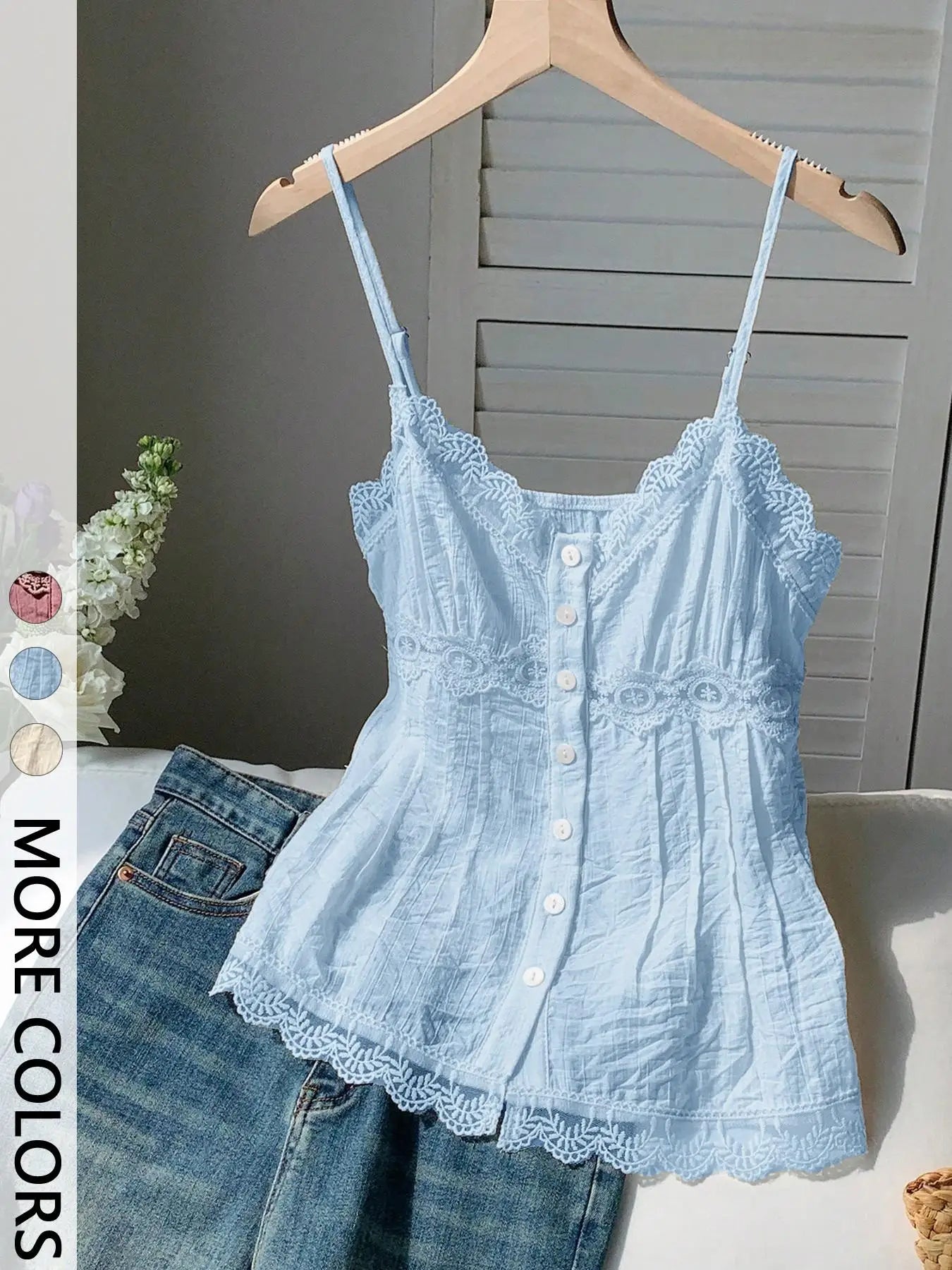 Lace Trim Cami