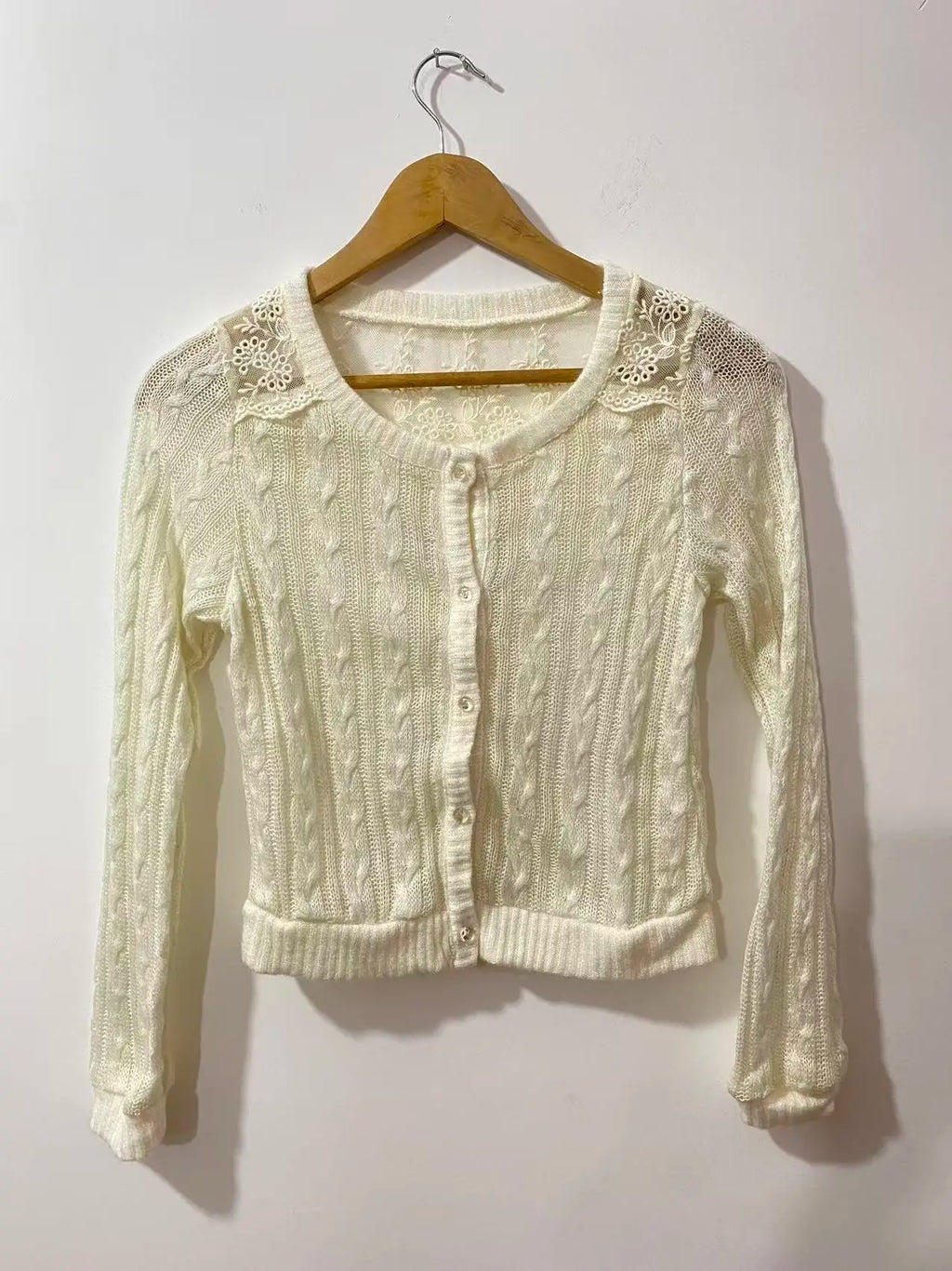 Knitted Long Sleeve Cardigan Sweater