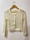 Knitted Long Sleeve Cardigan Sweater