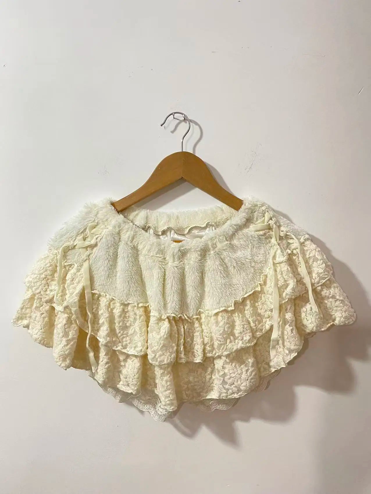 Lace Mesh Embroidery Mini Skirt Unique Short Skirts