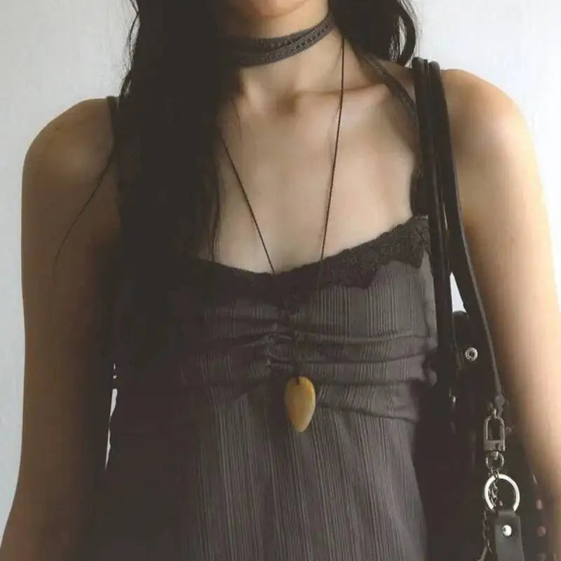 Vintage Strap Chiffon Dress