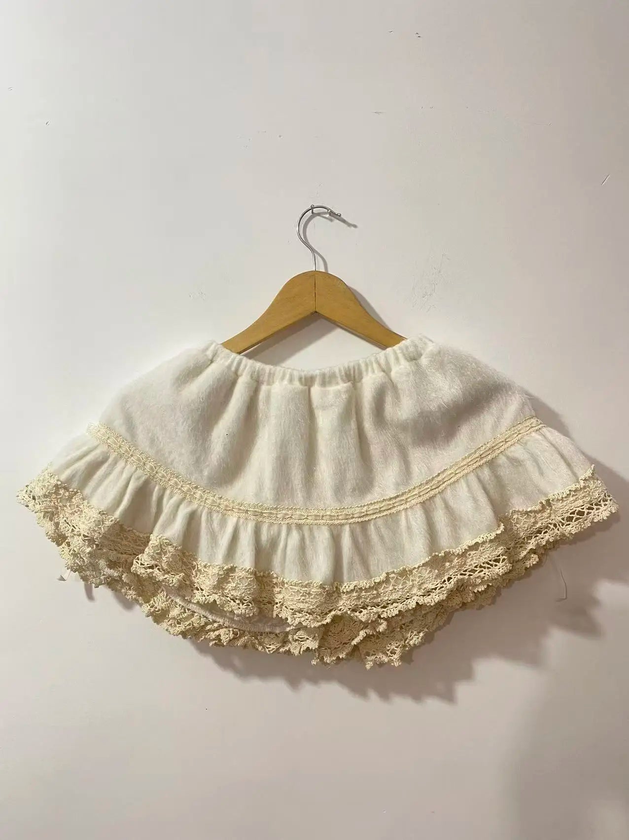 Lace Mesh Embroidery Mini Skirt Unique Short Skirts