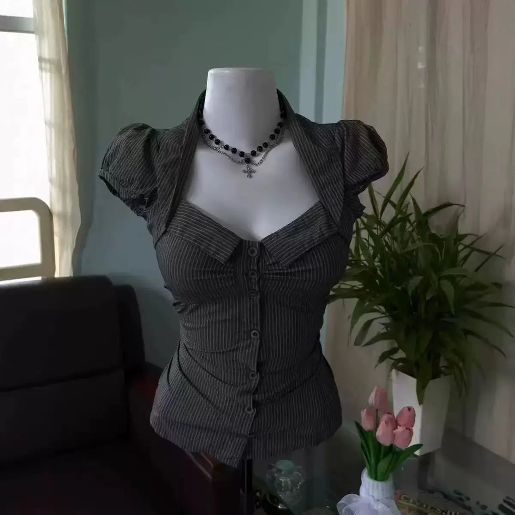 Dark Gothic Lolita Shirt