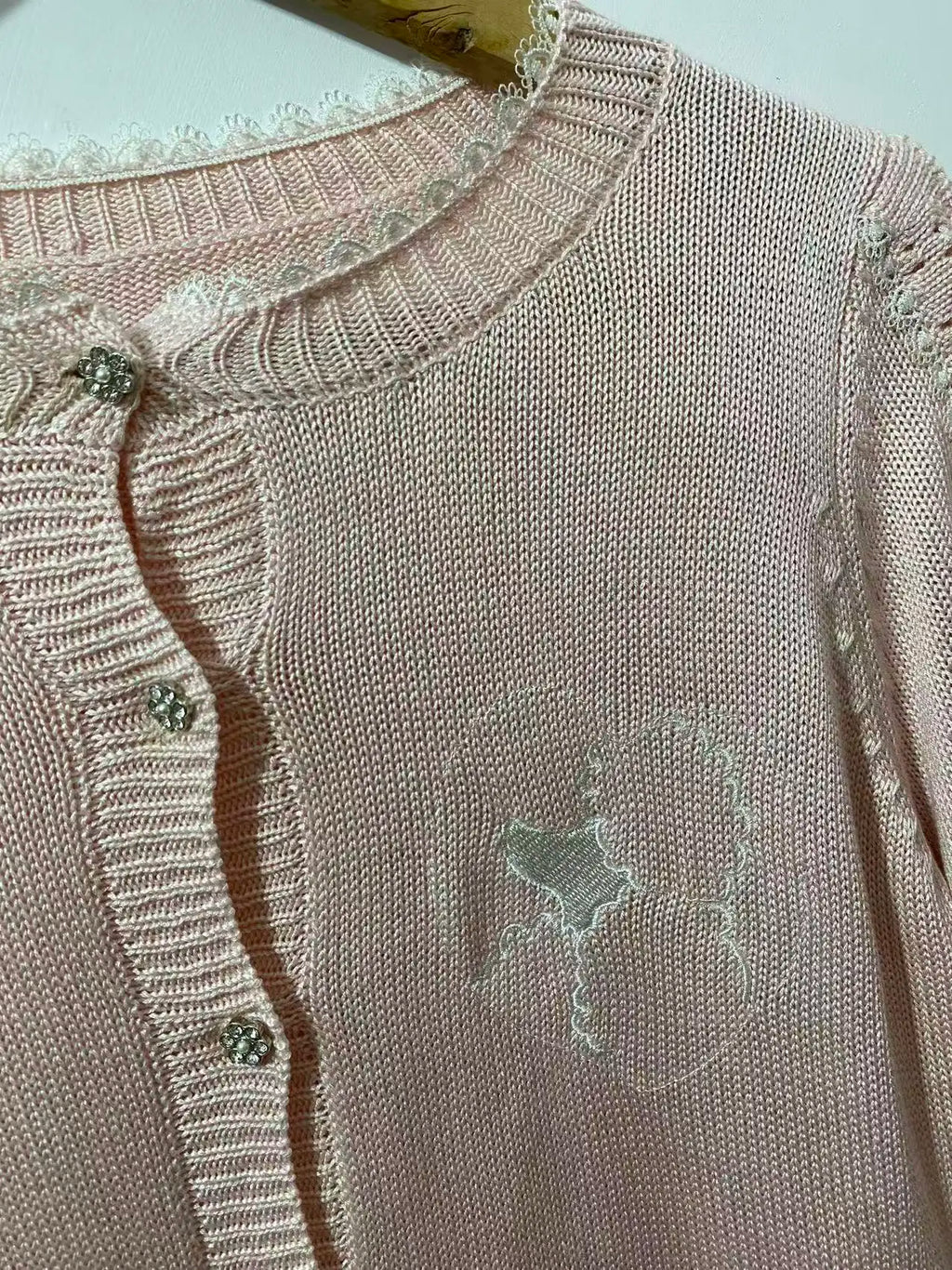 Knitted Long Sleeve Cardigan Sweater
