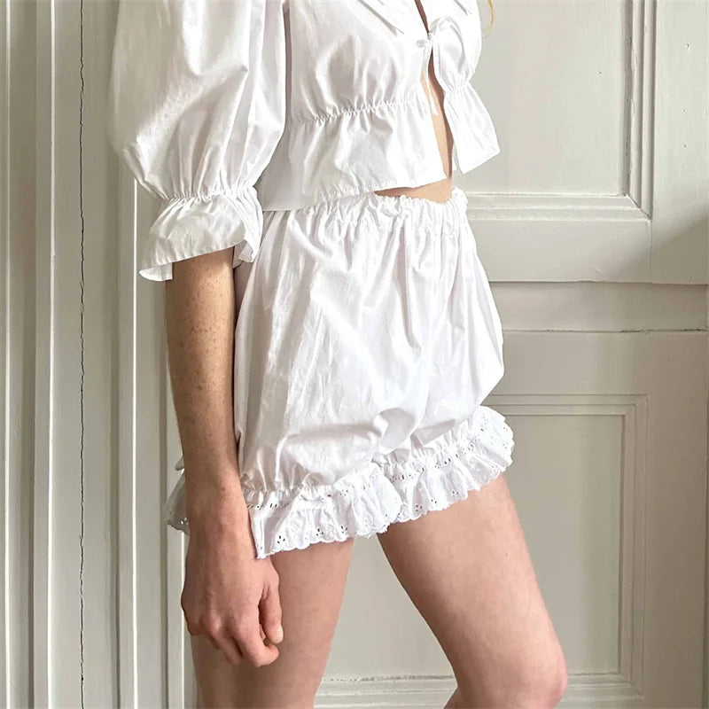 Vintage Victorian Ruffle Bloomers