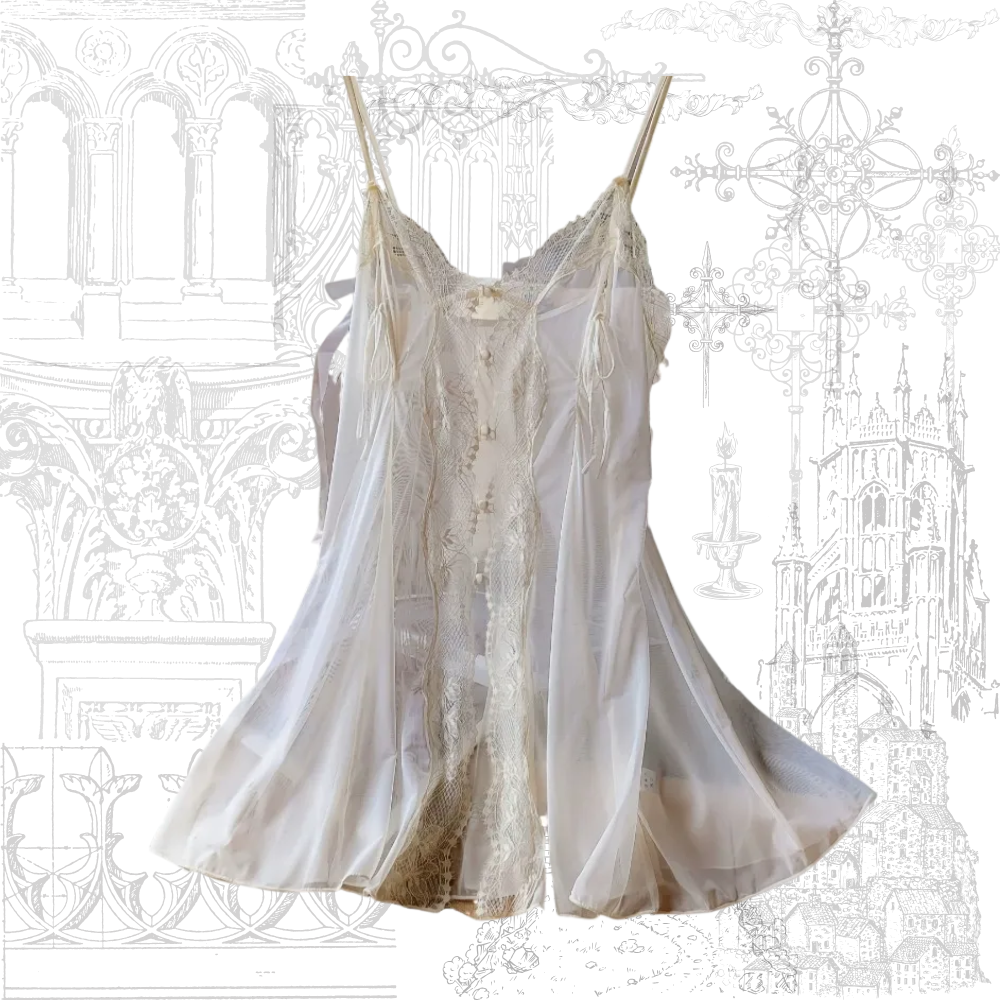 Haunting Lace Nightdress