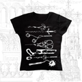 Medieval Weapons Print Top