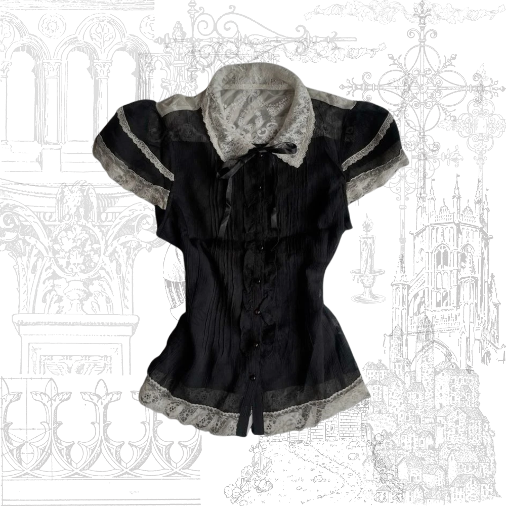 Gothic Lace Top