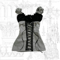 Gothic Gray Lace Camisole