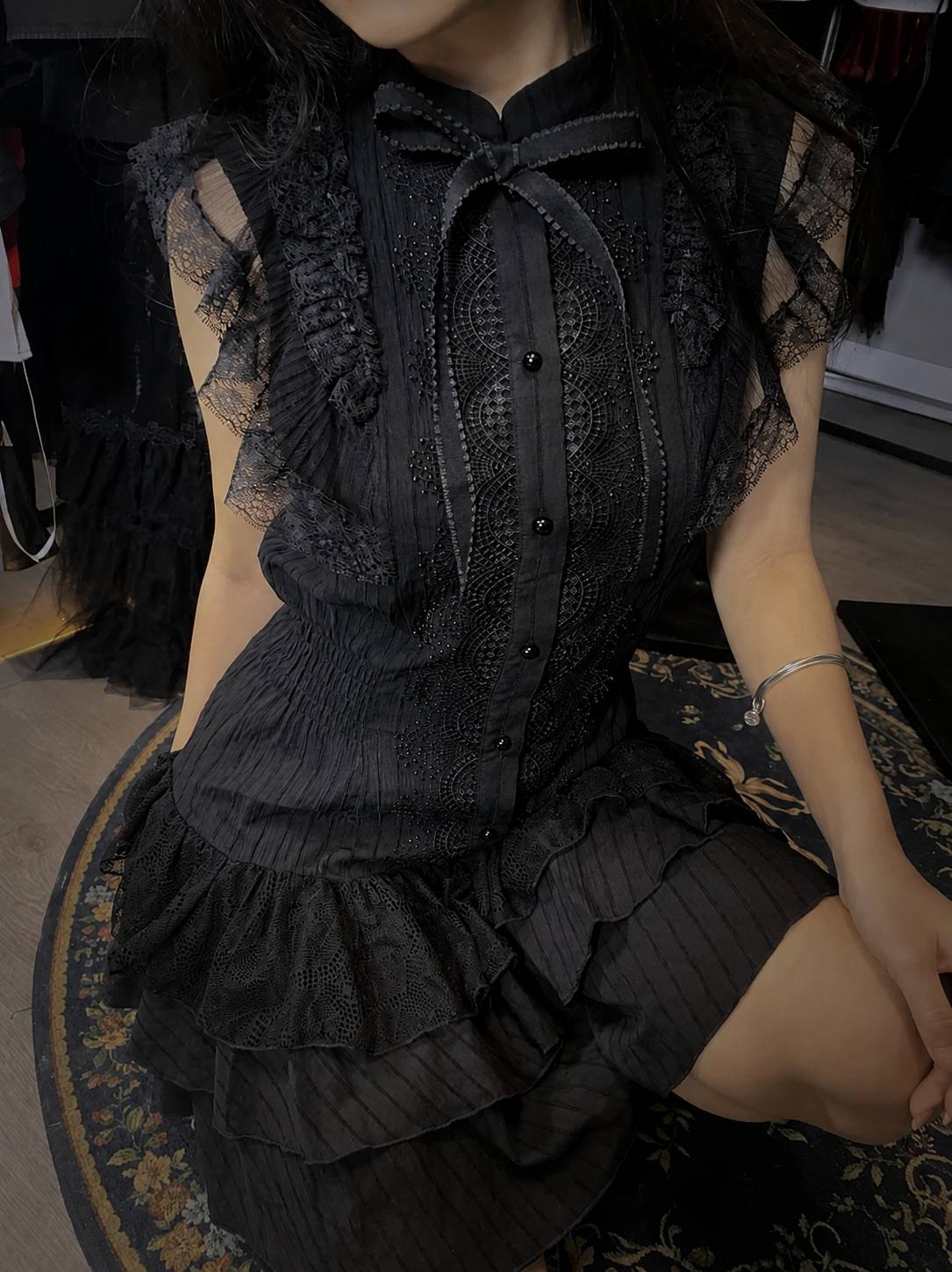 Gothic Dark Vintage Dress